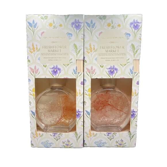 NEW 2x Fresh Flower Market High Fragrance Diffuser - 5.28 fl oz by GC Botanicals - Picture 1 of 1